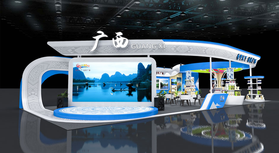 廣交會(huì)特裝搭建，涂料展展覽裝飾展臺(tái)設(shè)計(jì)搭建公司